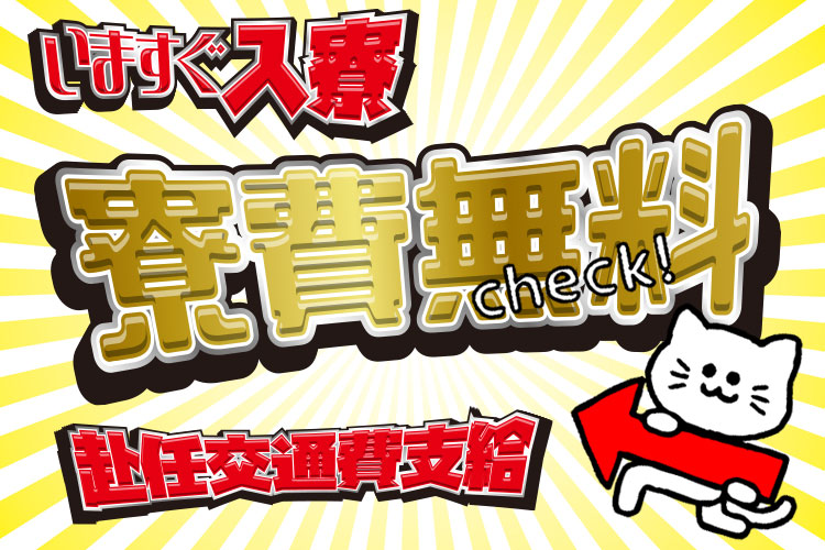 自動車関連　スグナビ - 【家具家電付き＆寮費無料】月収例30万円以上可！未経験OK！コツコツできる製品の寸法測定♪